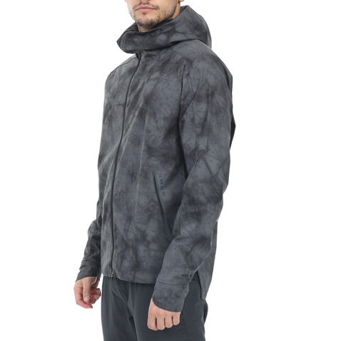 NIKE-Ανδρικό αντιανεμικό jacket NIKE TCH PCK SHIELD JKT FLASH γκρι