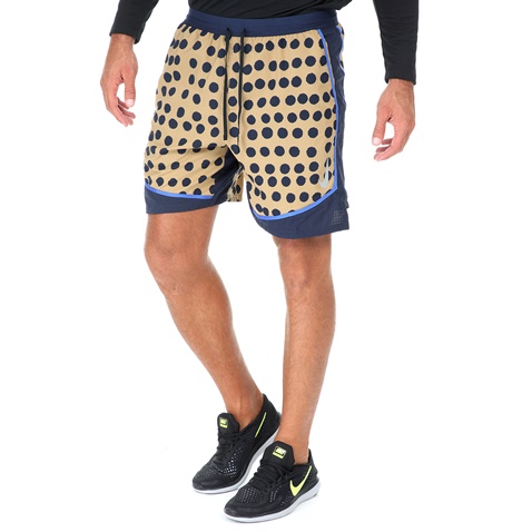 NIKE-Ανδρικό αθλητικό σορτς NIKE FLX STRIDE SHORT 7IN BF ARTIST πουά