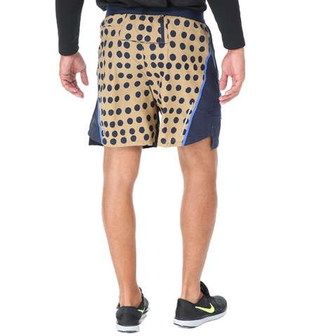 NIKE-Ανδρικό αθλητικό σορτς NIKE FLX STRIDE SHORT 7IN BF ARTIST πουά