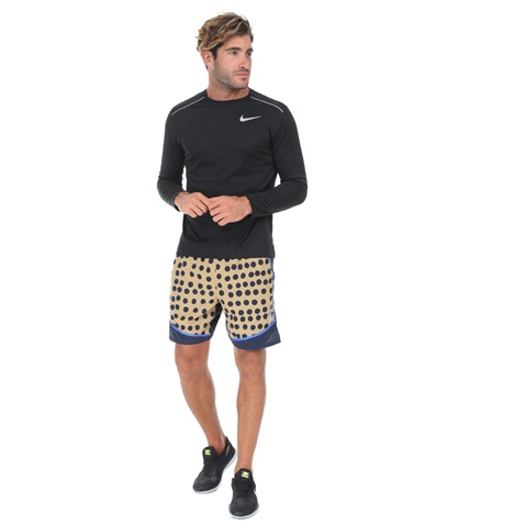 NIKE-Ανδρικό αθλητικό σορτς NIKE FLX STRIDE SHORT 7IN BF ARTIST πουά