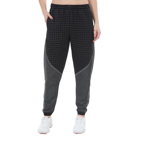 NIKE-Γυναικείο παντελόνι φόρμας NIKE NSW TCH FLC ENG μαύρο γκρι