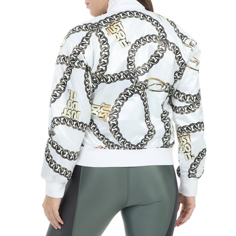NIKE-Γυναικείο τζάκετ NIKE  SW SYN FILL JKT GLM DNK λευκό