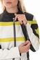 BYBLOS-Γυναικείο jacket BYBLOS BIKER λευκό-μαύρο