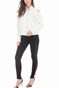 BYBLOS-Γυναικείο τζιν jacket BYBLOS OPEN SHOULDER γαλάζιο