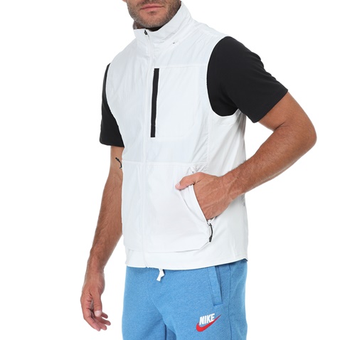 NIKE-Ανδρικό αμάνικο τζάκετ προπόνησης NIKE FLX VEST HD λευκό