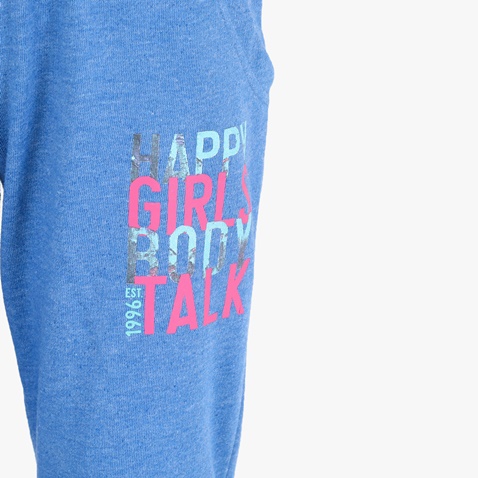 BODYTALK-Παιδικό capri παντελόνι φόρμας BODYTALK HAPPYG μπλε