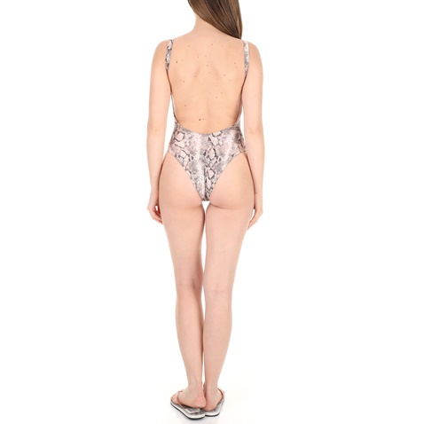 VITAMIN A-Γυναικείο ολόσωμο μαγιό Leah Bodysuit γκρι