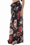 AGUA BENDITA-Γυναικεία maxi φούστα παραλίας AGUA BENDITA AMAIA JASMINE floral μαύρη 