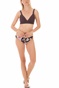 AGUA BENDITA-Γυναικείο μαγιό σλιπ AGUA BENDITA LOLA JASMINE floral καφέ