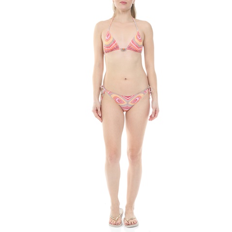 PIN UP-Γυναικείο μαγιό PIN UP TR.SCORR.IMB.ESTR.ST.ANATOMIC κόκκινο κίτρινο
