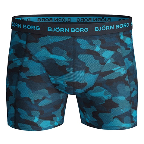 BJORN BORG-Ανδρικό σετ 3 μπόξερ εσώρουχα BJORN BORG μπλε