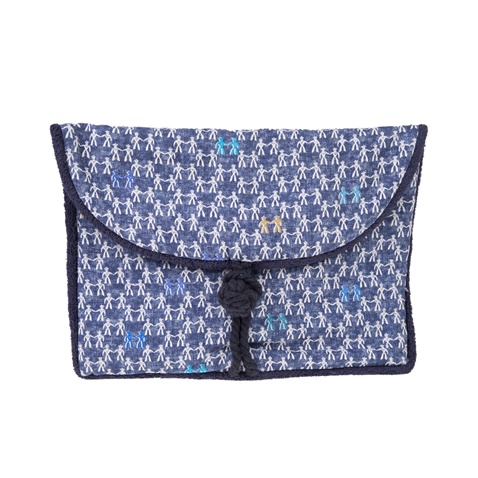 SUN OF A BEACH-Γυναικείο τσαντάκι clutch SUN OF A BEACH Envelope Pouch μπλε