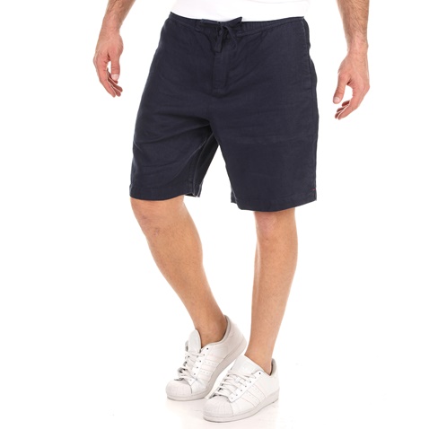 ORLEBAR BROWN-Ανδρική βερμούδα ORLEBAR BROWN Harton Linen μπλε