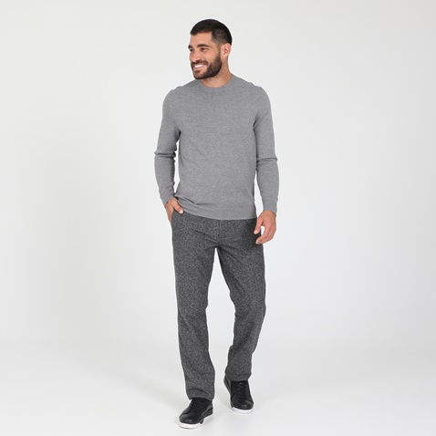 BOSS -Ανδρικό παντελόνι chino BOSS CASUAL SCHINO-REGULAR 102 γκρι