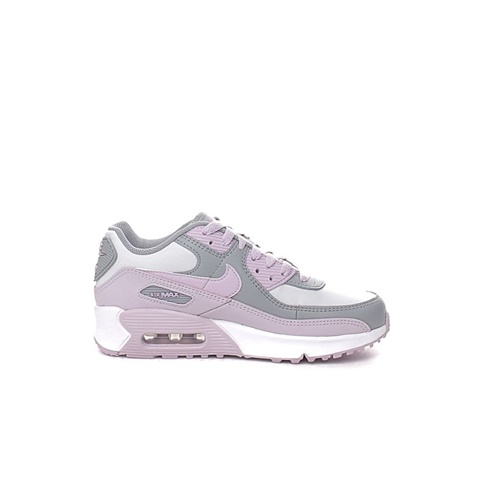 NIKE-Παιδικά παπούτσια running NIKE AIR MAX 90 LTR (GS) γκρι-ροζ