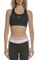NIKE-Γυναικείο αθλητικό μπουστάκι NIKE SWOOSH BRA PAD μαύρο