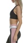 NIKE-Γυναικείο αθλητικό μπουστάκι NIKE SWOOSH BRA PAD μαύρο