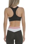 NIKE-Γυναικείο αθλητικό μπουστάκι NIKE SWOOSH BRA PAD μαύρο