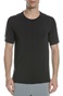 NIKE-Ανδρική μπλούζα NIKE YOGA DF TOP SS μαύρη