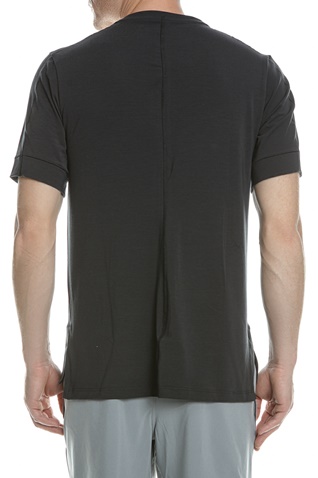 NIKE-Ανδρική μπλούζα NIKE YOGA DF TOP SS μαύρη