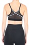 NIKE-Γυναικείο αθλητικό μπουστάκι NIKE INDY LOGO BRA μαύρο
