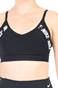 NIKE-Γυναικείο αθλητικό μπουστάκι NIKE INDY LOGO BRA μαύρο