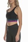 NIKE-Γυναικείο αθλητικό μπουστάκι Nike SWOOSH MESH BRA NP PAD μαύρο