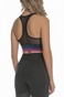 NIKE-Γυναικείο αθλητικό μπουστάκι Nike SWOOSH MESH BRA NP PAD μαύρο