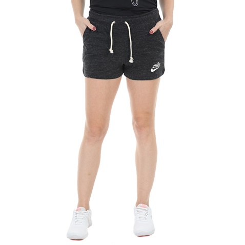 NIKE-Γυναικείο σορτς NIKE SPORTSWEAR GYM VNTG SHORT MR μαύρο