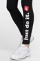 NIKE-Γυναικείο κολάν NIKE Sportswear Club μαύρο
