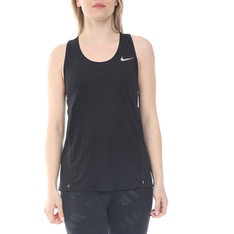 NIKE-Γυναικείο top NIKE CITY SLEEK TANK μαύρο