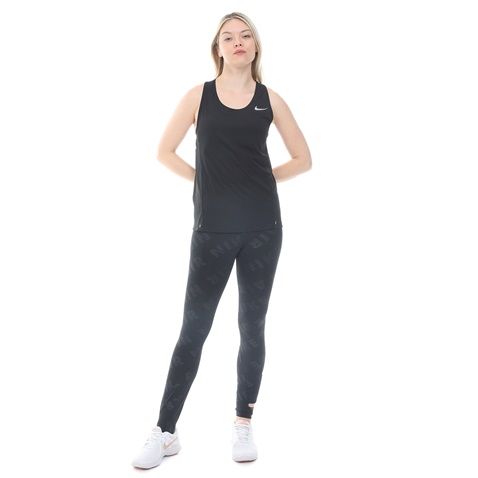 NIKE-Γυναικείο top NIKE CITY SLEEK TANK μαύρο