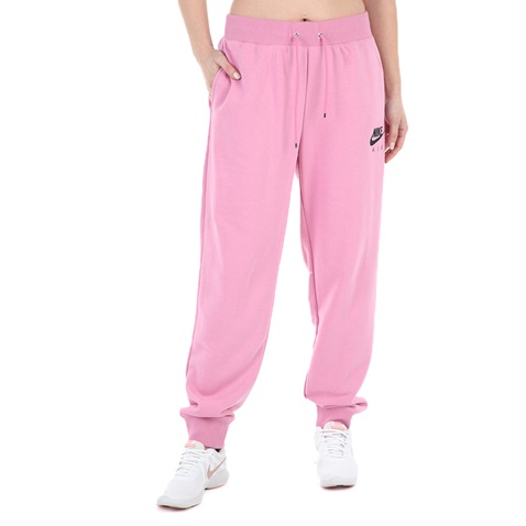 NIKE-Γυναικεία φόρμα SW AIR PANT FLC BB ροζ