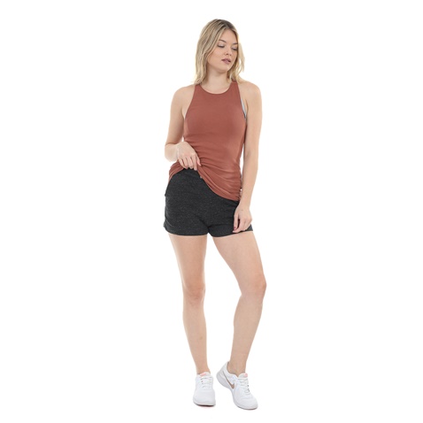 NIKE-Γυναικείο τοπ NIKE YOGA LUXE RIB TANK κόκκινο