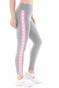 NIKE-Γυναικείο κολάν NIKE ONE TGHT CROP NOVELTY γκρι ροζ
