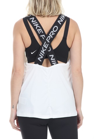 NIKE-Γυναικείο φανελάκι NIKE NP DRY ELASTIKA TANK λευκό
