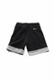 NIKE-Παιδική βερμούδα NIKE AIR NSW FT SHORT λευκή μαύρη