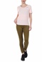 NIKE-Γυναικείο t-shirt NIKE CITY SLEEK TOP SS ροζ