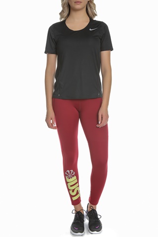 NIKE-Γυναικείο t-hirt NIKE City Sleek μαύρο
