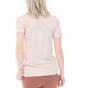NIKE-Γυναικεία μπλούζα NIKE CITY SLEEK TOP SS μπεζ