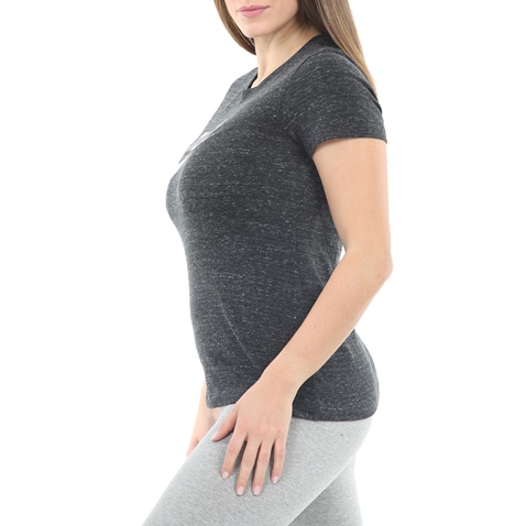 NIKE-Γυναικείο t-shirt NIKE SW TEE VARSITY ανθρακί