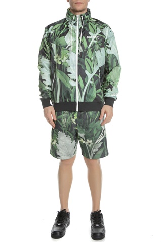 NIKE-Ανδρικό jacket  NSW JDI WR JKT WVN FLORL πράσινο