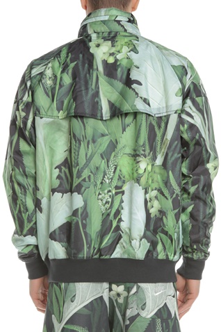 NIKE-Ανδρικό jacket  NSW JDI WR JKT WVN FLORL πράσινο