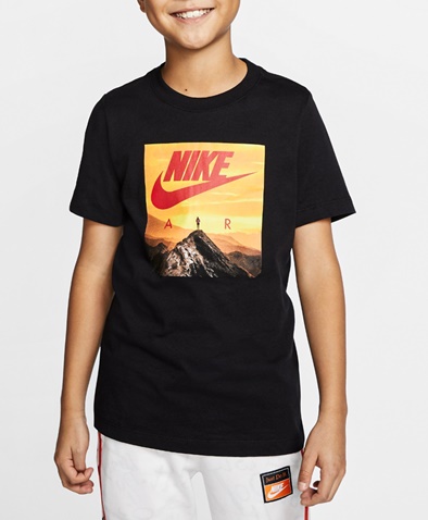 NIKE-Παιδικό t-shirt NIKE AIR PHOTO μαύρο