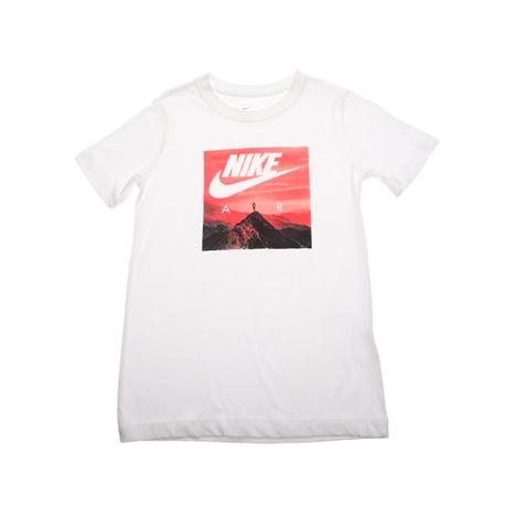 NIKE-Παιδικό t-shirt NIKE NSW TEE NIKE AIR PHOTO λευκό