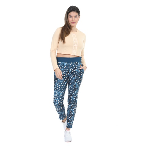 NIKE-Γυναικεία φόρμα NIKE CT PANT MB NT μπλε