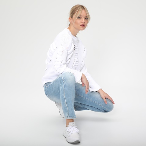 BOSS-Γυναικείο jean παντελόνι BOSS Toledo Jeans μπλε