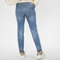 BOSS -Γυναικείο jean παντελόνι BOSS Lexington Jeans μπλε γκρι