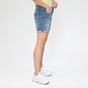 BOSS -Γυναικεία jean βερμούδα BOSS Hershey Shorts μπλε