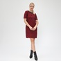 BOSS-Γυναικείο mini φόρεμα BOSS Apuntina Dress κόκκινο